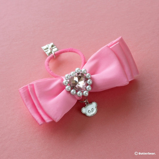 (Available early December 🐻✨) Pink Princess Hair Tie