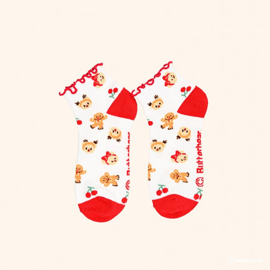 Cherry Jolly Socks