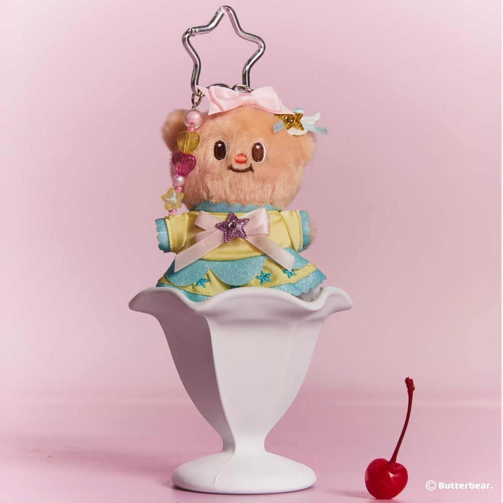 Butterbear Jelly Heart Wonder Keychain