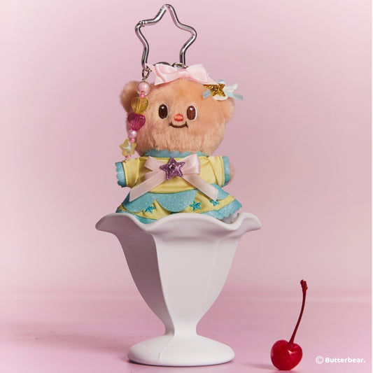(Pre order - Start shipping mid Feb) Butterbear Jelly Heart Wonder Keychain