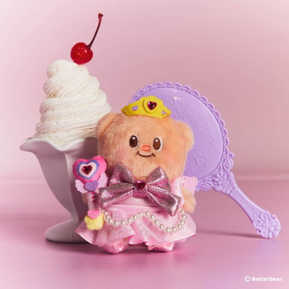 (Pre-Order) Butterbear Jelly Heart Guardian Keychain