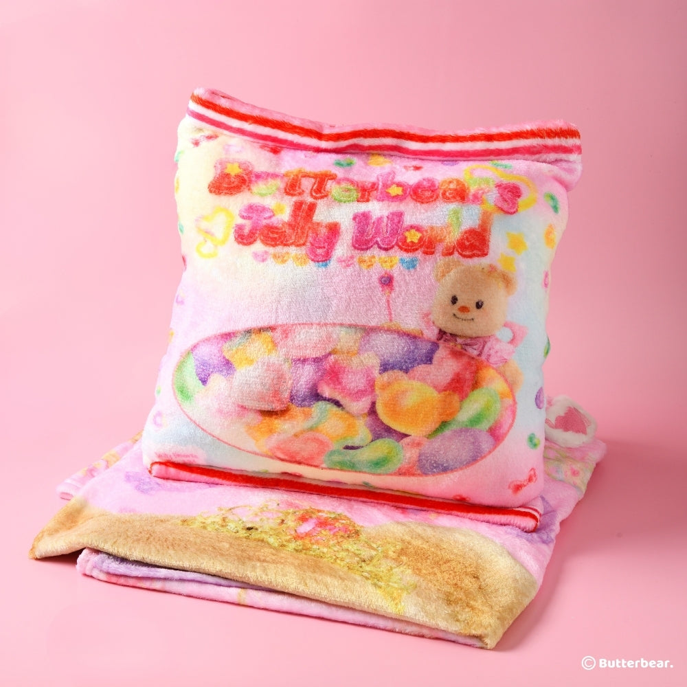 Butterbear’s Jelly World Pillow Blanket