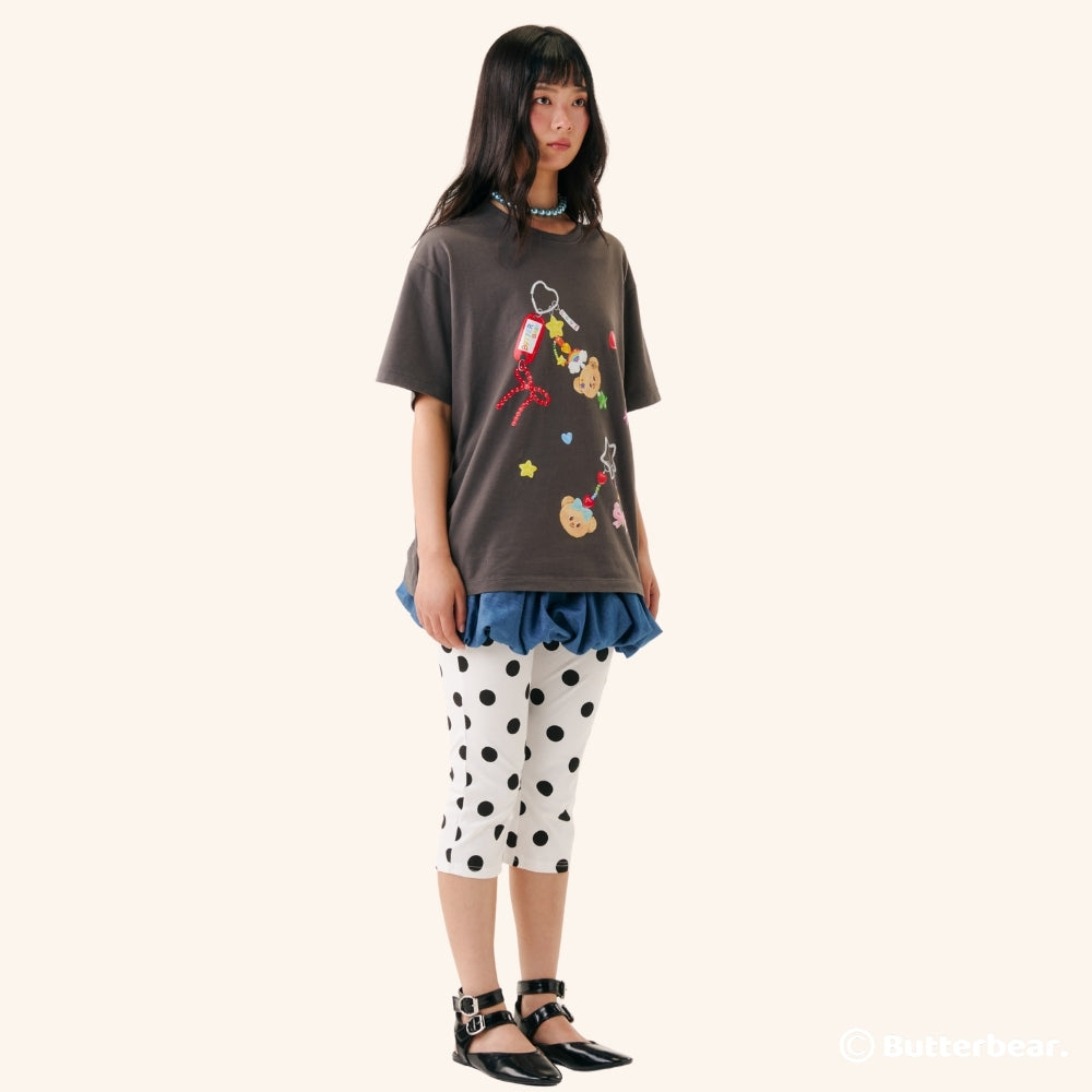 Charm Drop Oversized Shirt