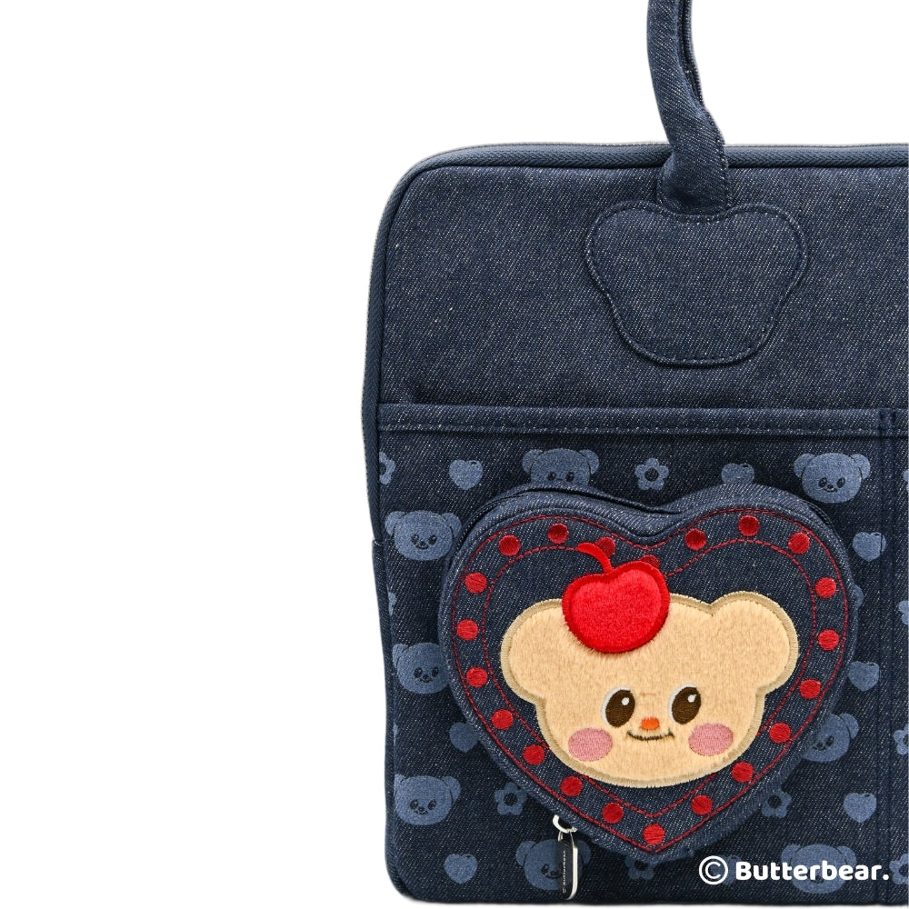 Denim Laptop Bag