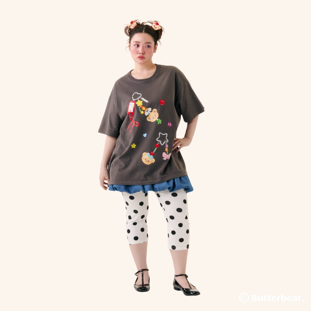 Charm Drop Oversized Shirt