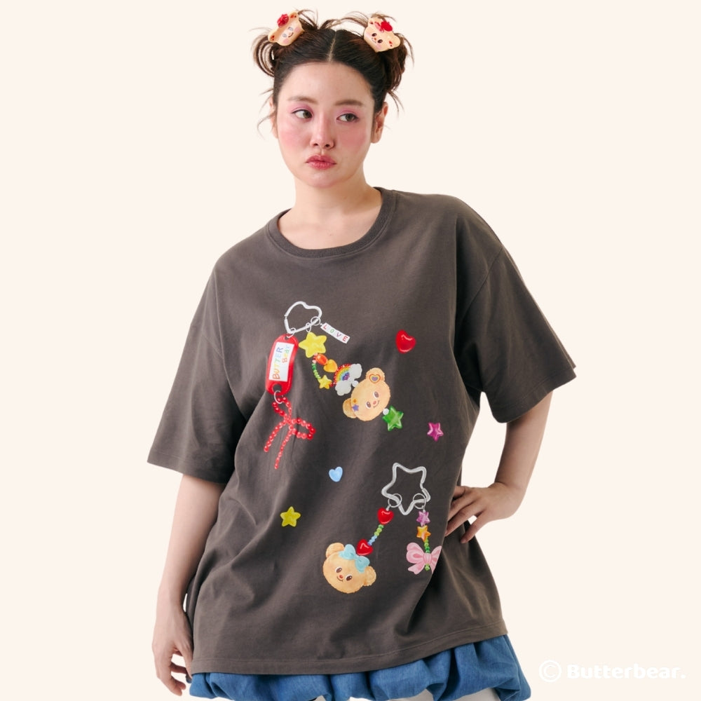Charm Drop Oversized Shirt