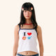 I Heart Butterbear Tank Top