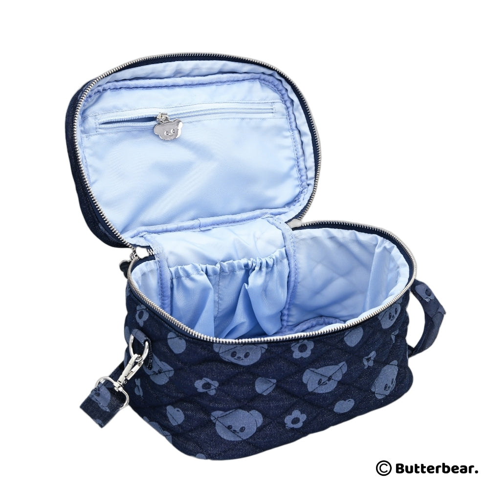 Denim Make-Up Bag
