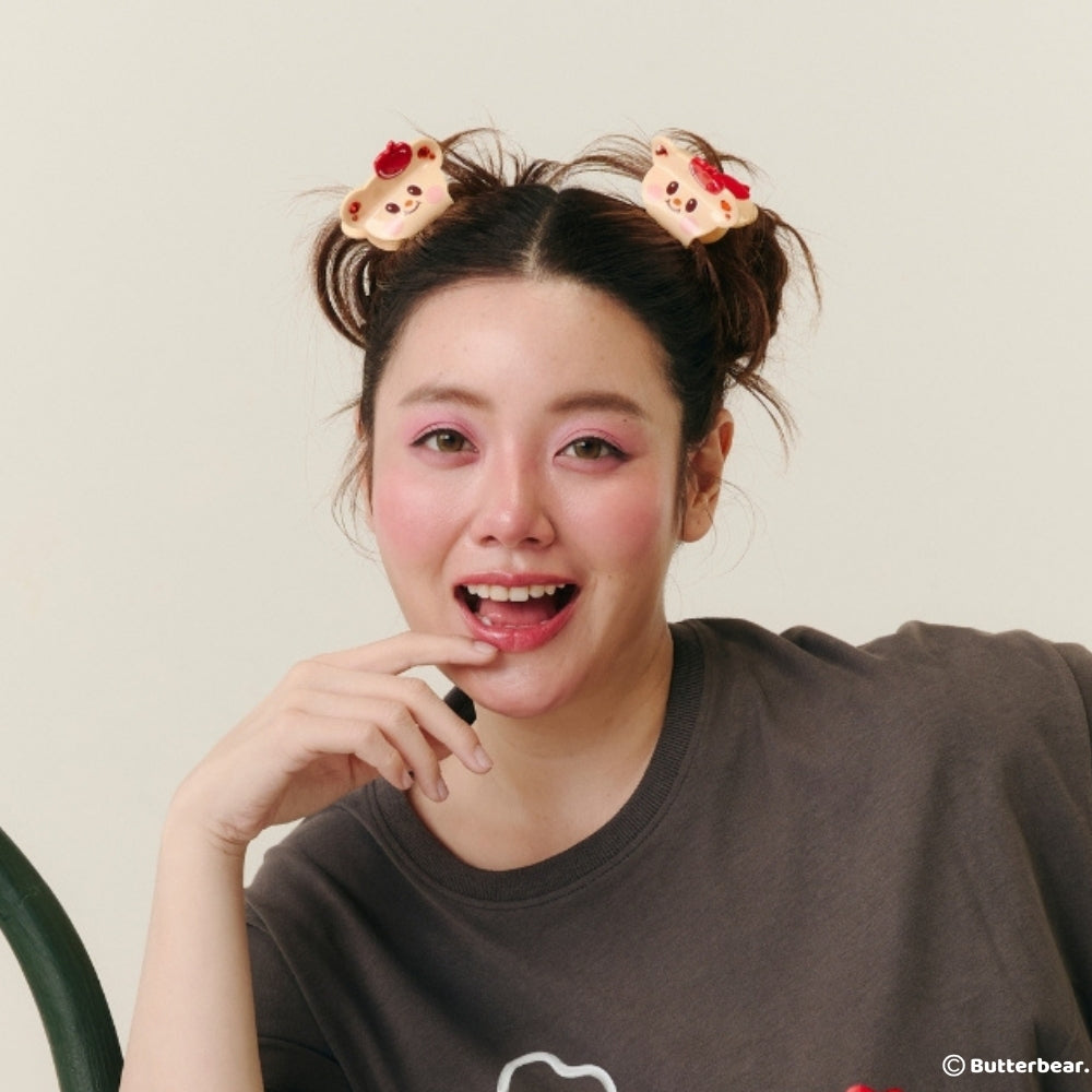 Mini Cherry Claw Clip