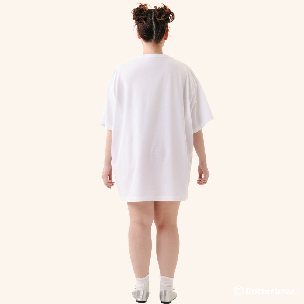 Sticker Love Oversized Shirt