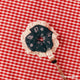Denim Ruffle Scrunchie
