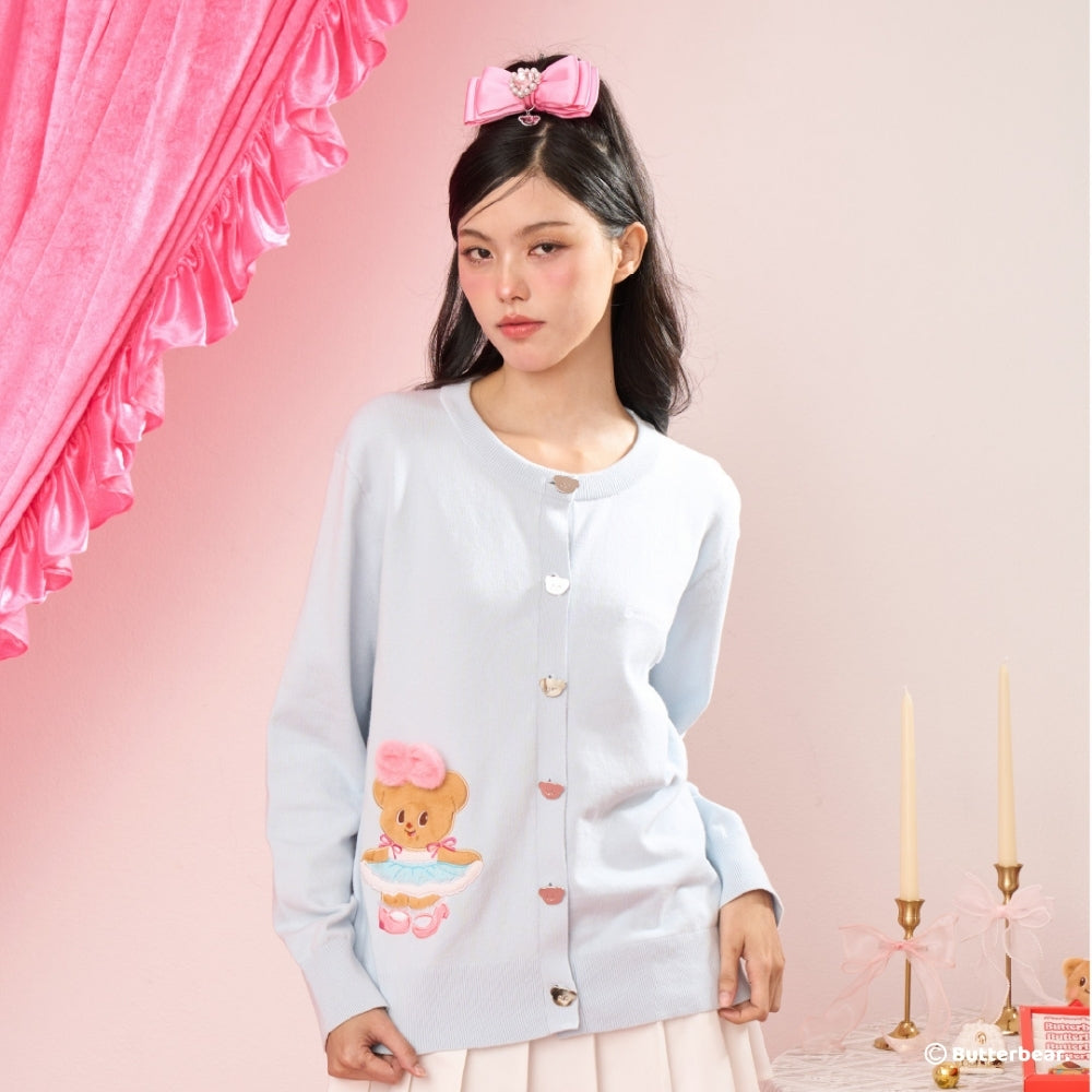 (Available early December 🐻✨) Ballet Star Cardigan