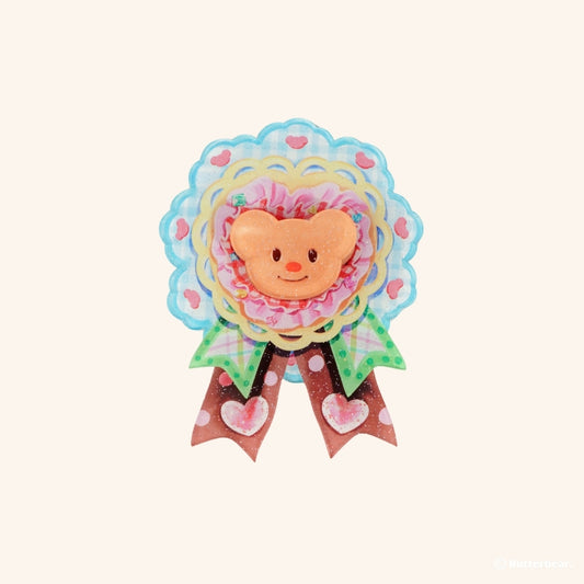 Birthday Rosette Acrylic Magnet