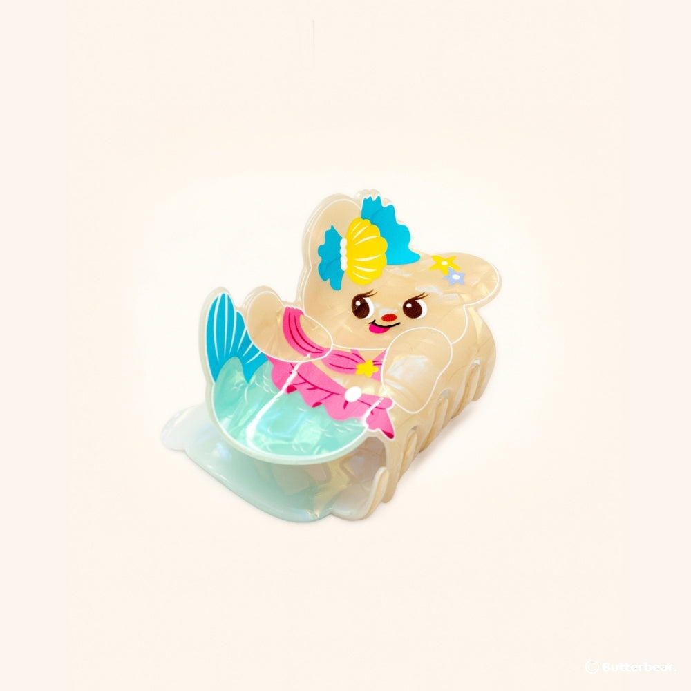 Butterbear Hair Claw Clip Mermaid