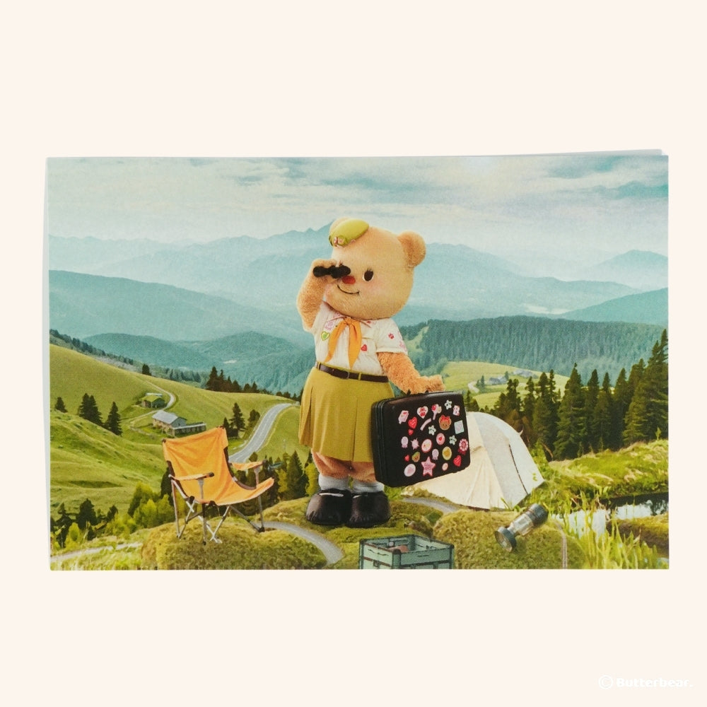 Buttery Camp Postcard