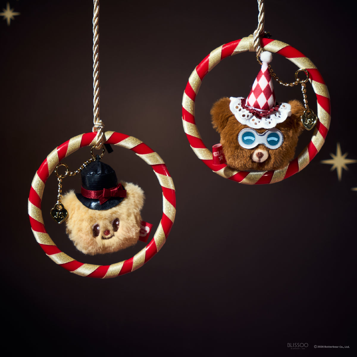 Click Jisoo x Butterbear Keychain