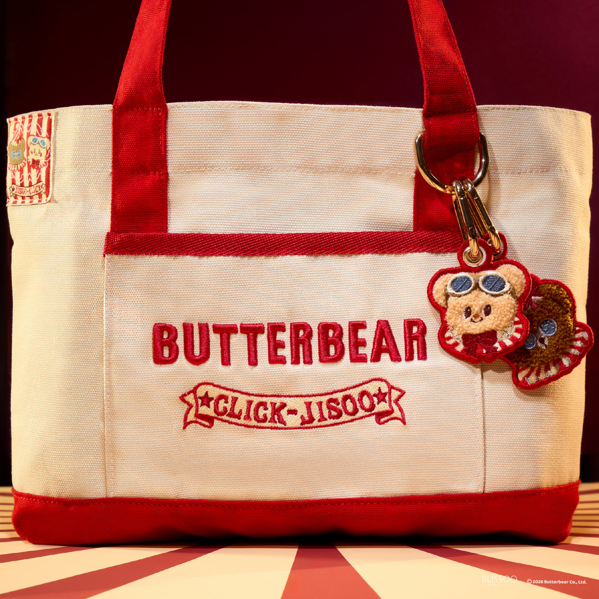 Click Jisoo x Butterbear Tote