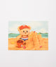 Sand Castle Postcard