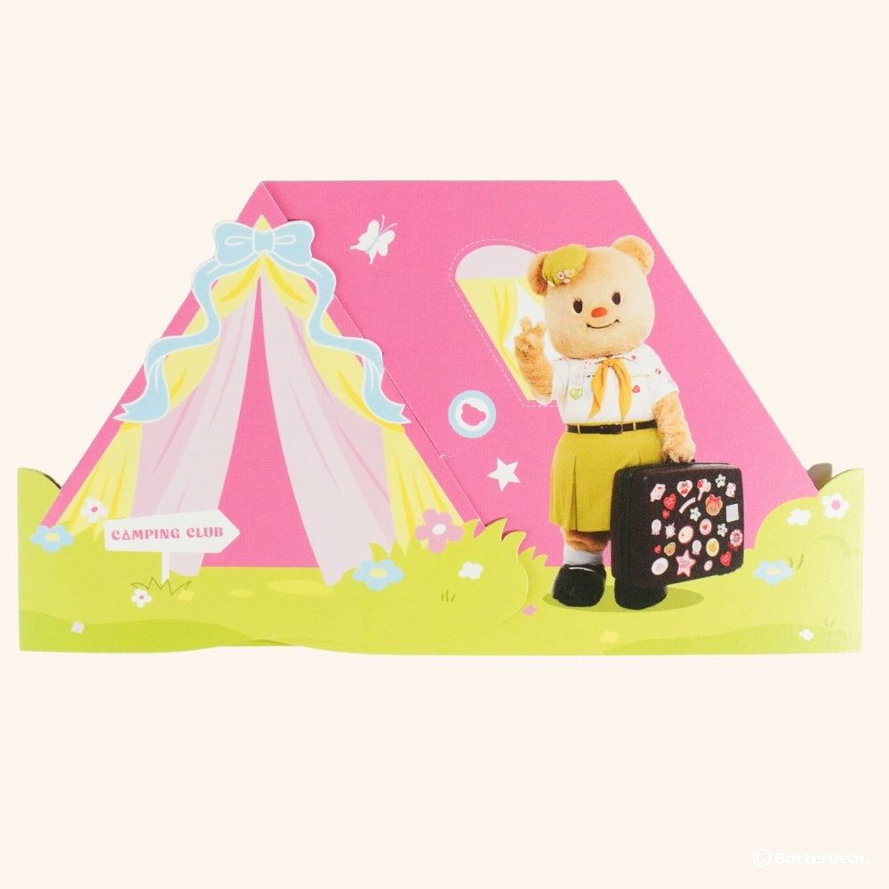 Cuddly Camper Postcard