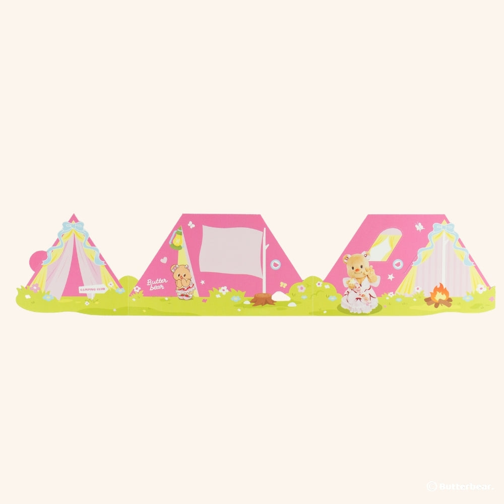 Cuddly Camper Postcard