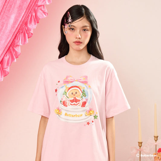 Snowglobe Dream Oversized T-Shirt