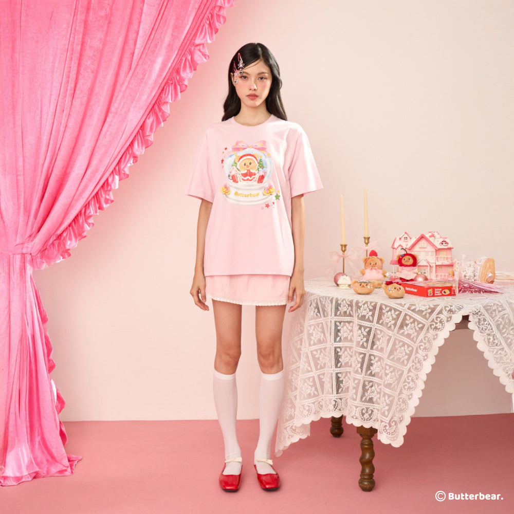 Snowglobe Dream Oversized T-Shirt