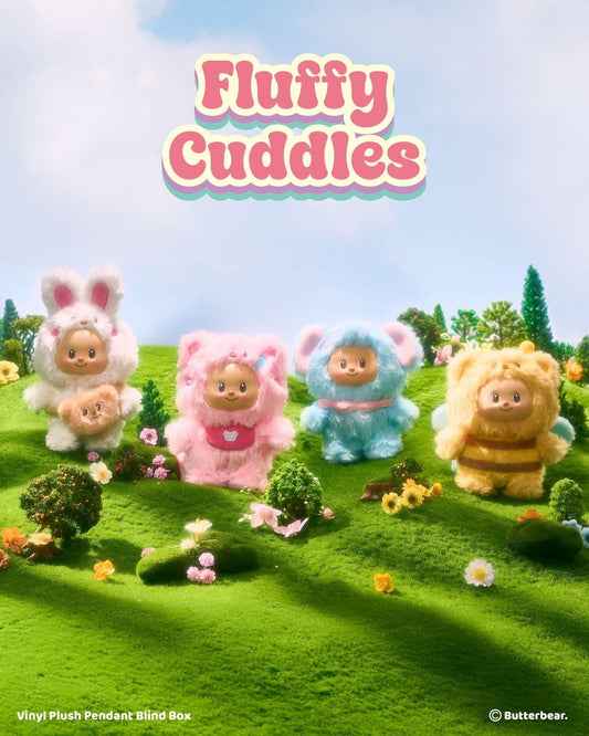 Fluffy Cuddles Blind Box Bag Charm